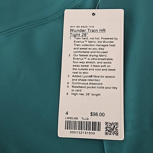 Lululemon Wunder Train Leggings - Picture 3 of 4